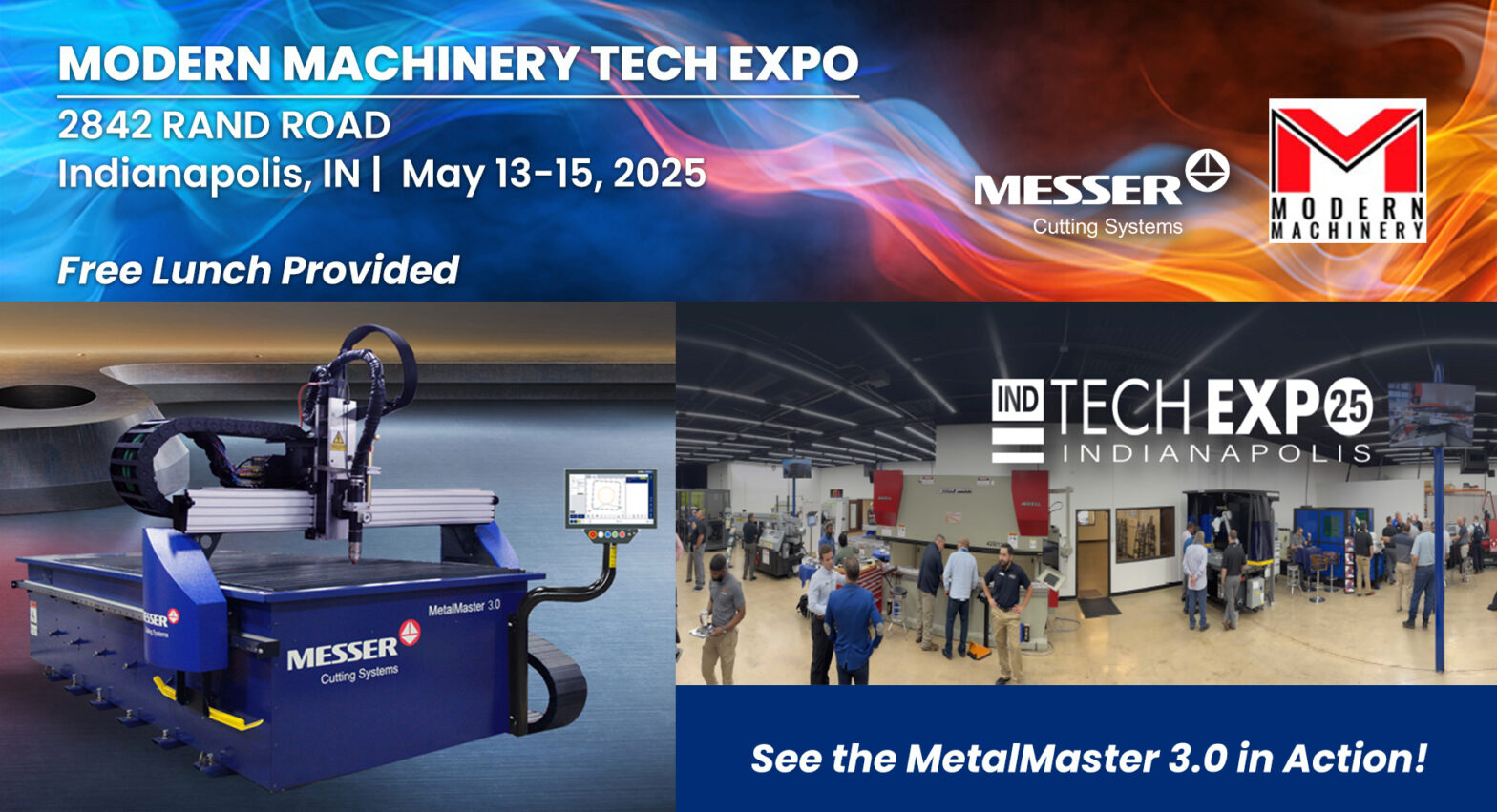 Modern Machinery Tech Expo 2025 - Messer Cutting Systems